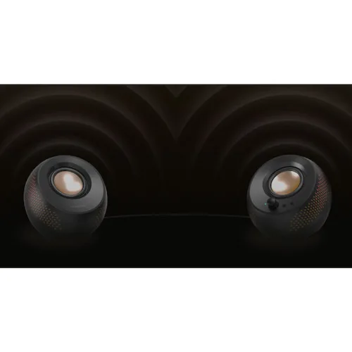 Creative Pebble X Plus Ηχεία Υπολογιστή 2.1 με RGB Φωτισμό και Bluetooth Ισχύος 30W σε Μαύρο Χρώμα
