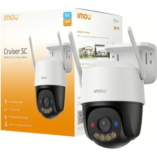 Imou Cruiser SC IPC IP Κάμερα Παρακολούθησης Wi-Fi Full HD+ 5MP Αδιάβροχη με Αμφίδρομη Επικοινωνία και Φακό 3.6mm