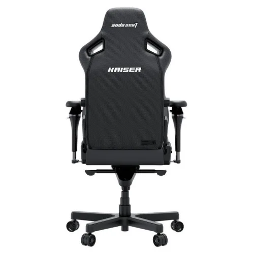 Anda Seat Kaiser 4 V2 XL Καρέκλα Gaming Δερματίνης με Ρυθμιζόμενα Μπράτσα Μαύρη