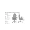 Anda Seat Kaiser 4 V2 XL Καρέκλα Gaming Δερματίνης με Ρυθμιζόμενα Μπράτσα Μαύρη