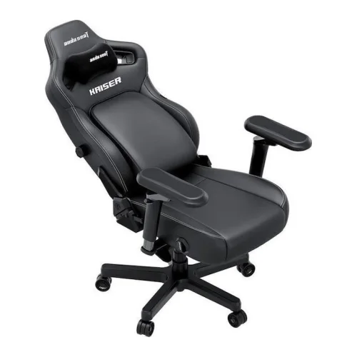Anda Seat Kaiser 4 V2 XL Καρέκλα Gaming Δερματίνης με Ρυθμιζόμενα Μπράτσα Μαύρη