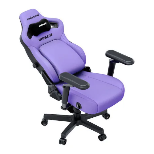 Anda Seat Kaiser 4 V2 XL Καρέκλα Gaming Δερματίνης με Ρυθμιζόμενα Μπράτσα Μωβ