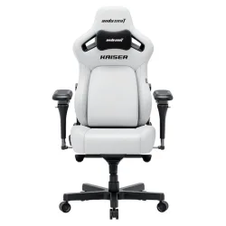 Anda Seat Kaiser-4 V2 XL Καρέκλα Gaming Δερματίνης με Ρυθμιζόμενα Μπράτσα Λευκή