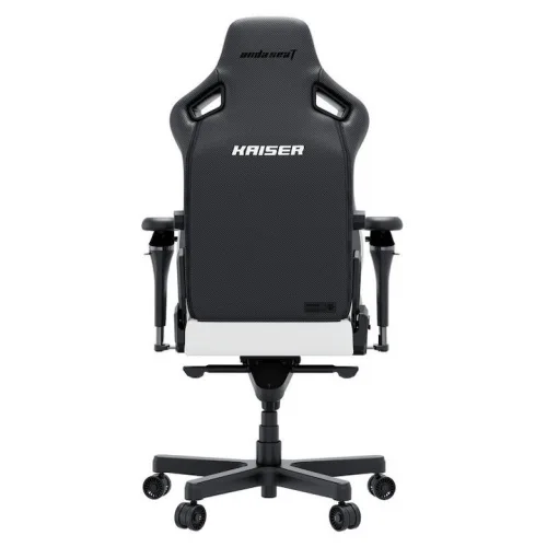 Anda Seat Kaiser-4 V2 XL Καρέκλα Gaming Δερματίνης με Ρυθμιζόμενα Μπράτσα Λευκή
