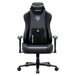 Anda Seat Novis Ultra XL Καρέκλα Gaming Δερματίνης με Ρυθμιζόμενα Μπράτσα Μαύρη