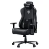 Anda Seat Novis Ultra XL Καρέκλα Gaming Δερματίνης με Ρυθμιζόμενα Μπράτσα Μαύρη