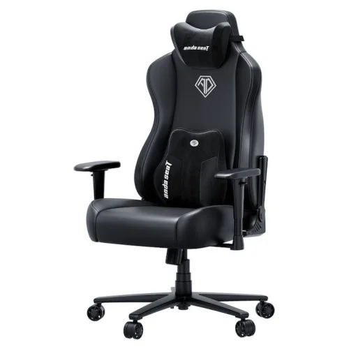 Anda Seat Novis Ultra XL Καρέκλα Gaming Δερματίνης με Ρυθμιζόμενα Μπράτσα Μαύρη