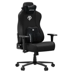 Anda Seat Novis Ultra XL Υφασμάτινη Καρέκλα Gaming με Ρυθμιζόμενα Μπράτσα Μαύρη