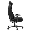 Anda Seat Novis Ultra XL Υφασμάτινη Καρέκλα Gaming με Ρυθμιζόμενα Μπράτσα Μαύρη