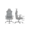 Anda Seat Novis Ultra XL Υφασμάτινη Καρέκλα Gaming με Ρυθμιζόμενα Μπράτσα Μαύρη