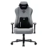 Anda Seat Novis Ultra XL Υφασμάτινη Καρέκλα Gaming με Ρυθμιζόμενα Μπράτσα Γκρι