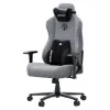 Anda Seat Novis Ultra XL Υφασμάτινη Καρέκλα Gaming με Ρυθμιζόμενα Μπράτσα Γκρι