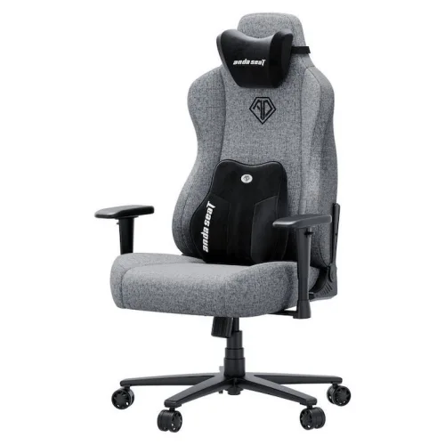 Anda Seat Novis Ultra XL Υφασμάτινη Καρέκλα Gaming με Ρυθμιζόμενα Μπράτσα Γκρι