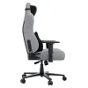 Anda Seat Novis Ultra XL Υφασμάτινη Καρέκλα Gaming με Ρυθμιζόμενα Μπράτσα Γκρι