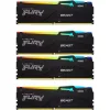 Kingston Fury Beast RGB DDR5 64GB RAM με 4x16GB Modules και Ταχύτητα 6000 για DesktopΚωδικός: KF560C40BBAK4-64