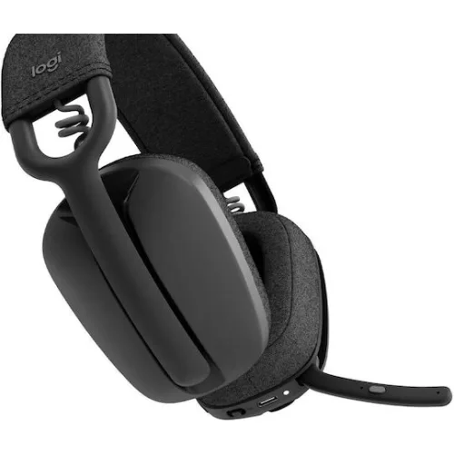 Logitech Zone Vibe Graphite Ασύρματα On Ear Multimedia Ακουστικά με μικρόφωνο και σύνδεση Bluetooth