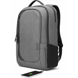 Lenovo Business Casual Αδιάβροχη Τσάντα Πλάτης για Laptop 17" σε Γκρι χρώμα
