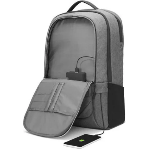 Lenovo Business Casual Αδιάβροχη Τσάντα Πλάτης για Laptop 17" σε Γκρι χρώμα