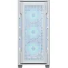 Cougar Uniface RGB Gaming Midi Tower Κουτί Υπολογιστή με Πλαϊνό Παράθυρο Λευκό