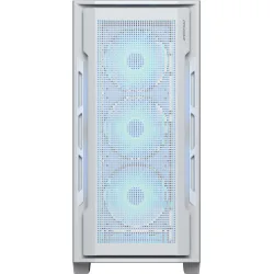 Cougar Uniface RGB Gaming Midi Tower Κουτί Υπολογιστή με Πλαϊνό Παράθυρο Λευκό