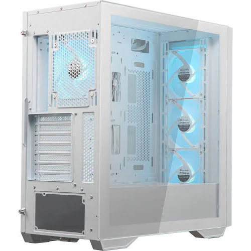 Cougar Uniface RGB Gaming Midi Tower Κουτί Υπολογιστή με Πλαϊνό Παράθυρο Λευκό