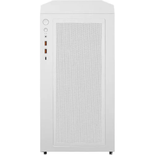 Cougar Uniface RGB Gaming Midi Tower Κουτί Υπολογιστή με Πλαϊνό Παράθυρο Λευκό