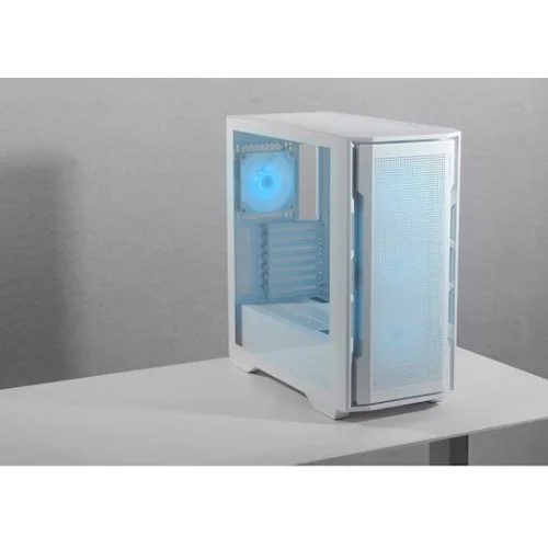 Cougar Uniface RGB Gaming Midi Tower Κουτί Υπολογιστή με Πλαϊνό Παράθυρο Λευκό