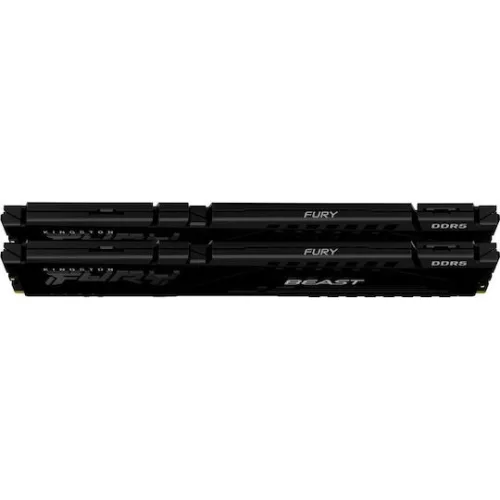 Kingston FURY Beast DDR5 16GB RAM με 2x8GB Modules και Ταχύτητα 6000 για DesktopΚωδικός: KF560C30BBEK2-16