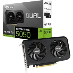 Asus GeForce RTX 5050 8GB GDDR6 Dual OC Edition Κάρτα ΓραφικώνΚωδικός: 90YV0N72-M0NA00