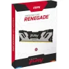 Kingston Fury Renegade Silver DDR5 32GB RAM με 2x16GB Modules και Ταχύτητα 6400 για DesktopΚωδικός: KF564C32RSK2/32