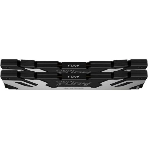 Kingston Fury Renegade Silver DDR5 32GB RAM με 2x16GB Modules και Ταχύτητα 6400 για DesktopΚωδικός: KF564C32RSK2/32