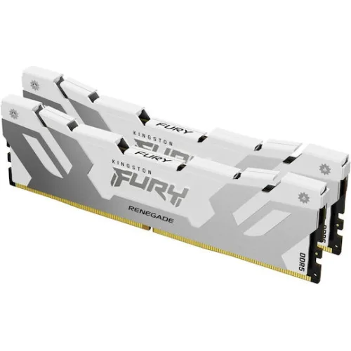 Kingston Fury Renegade DDR5 32GB RAM με 2x16GB Modules και Ταχύτητα 6400 για DesktopΚωδικός: KF564C32RWK2-64