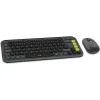 Logitech Pop Icon Combo Ασύρματο Bluetooth Πληκτρολόγιο Αγγλικό US Γραφίτης/Πράσινο