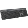 Logitech Signature Slim Solar+ K980 for Business Ασύρματο Bluetooth Πληκτρολόγιο Αγγλικό US Συμβατό με Mac