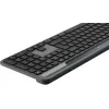 Logitech Signature Slim Solar+ K980 for Business Ασύρματο Bluetooth Πληκτρολόγιο Αγγλικό US Συμβατό με Mac