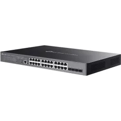 TP-LINK SG5428XMPP v1 Managed L3 PoE++ Switch με 24 Θύρες Gigabit (1Gbps) Ethernet και 4 SFP Θύρες