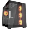 Cougar FV150 MINI Gaming Mini Tower Κουτί Υπολογιστή με Πλαϊνό Παράθυρο Μαύρο