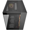 Cougar FV150 MINI Gaming Mini Tower Κουτί Υπολογιστή με Πλαϊνό Παράθυρο Μαύρο