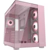 Cougar FV150 MINI Gaming Mini Tower Κουτί Υπολογιστή με Πλαϊνό Παράθυρο Ροζ