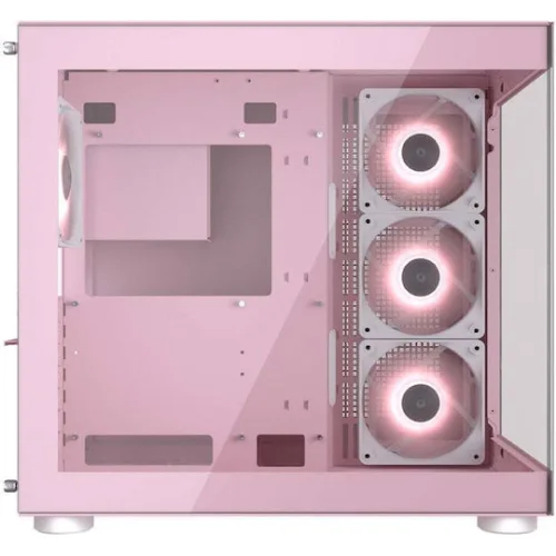 Cougar FV150 MINI Gaming Mini Tower Κουτί Υπολογιστή με Πλαϊνό Παράθυρο Ροζ
