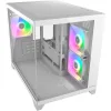 Cougar FV150 MINI Gaming Mini Tower Κουτί Υπολογιστή με Πλαϊνό Παράθυρο Λευκό