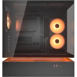 Cougar CFV235 Gaming Midi Tower Κουτί Υπολογιστή με Πλαϊνό Παράθυρο και RGB Φωτισμό Μαύρο