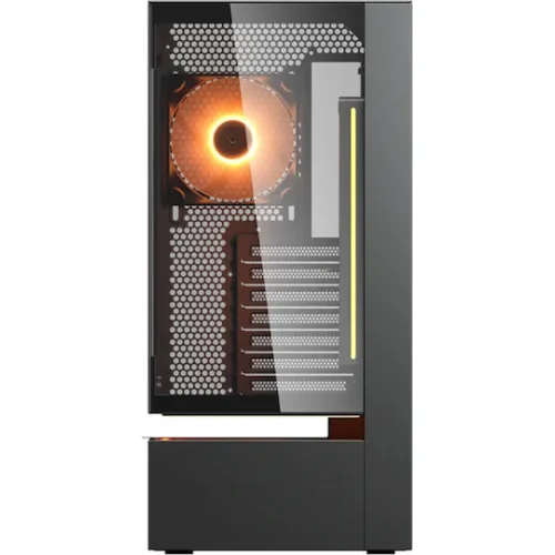Cougar CFV235 Gaming Midi Tower Κουτί Υπολογιστή με Πλαϊνό Παράθυρο και RGB Φωτισμό Μαύρο