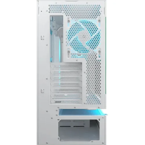 Cougar CFV235 Gaming Midi Tower Κουτί Υπολογιστή με Πλαϊνό Παράθυρο και RGB Φωτισμό Λευκό