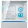 Cougar CFV235 Gaming Midi Tower Κουτί Υπολογιστή με Πλαϊνό Παράθυρο και RGB Φωτισμό Λευκό