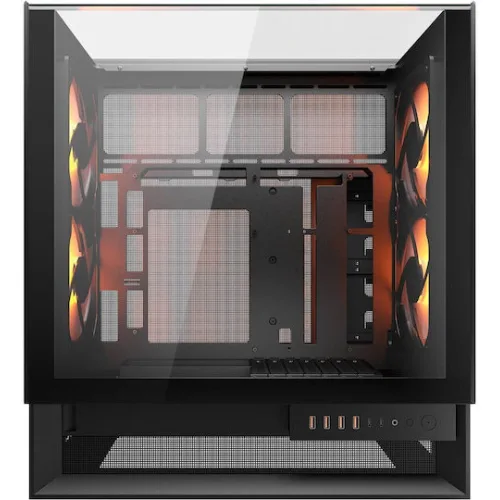 Cougar OmnyX Gaming Midi Tower Κουτί Υπολογιστή με ARGB Φωτισμό Μαύρο