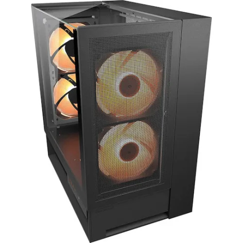 Cougar OmnyX Gaming Midi Tower Κουτί Υπολογιστή με ARGB Φωτισμό Μαύρο