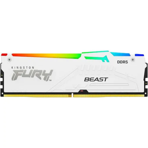 Kingston Fury Beast DDR5 με Module 1x16GB και Ταχύτητα 6000 για DesktopΚωδικός: KF560C36BWE2-16