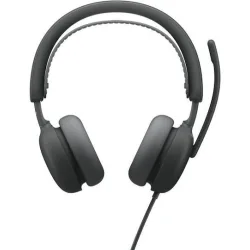 Logitech Zone 2 Teams Version Ασύρματα On Ear Multimedia Ακουστικά με μικρόφωνο και σύνδεση USB-A σε Γκρι χρώμα