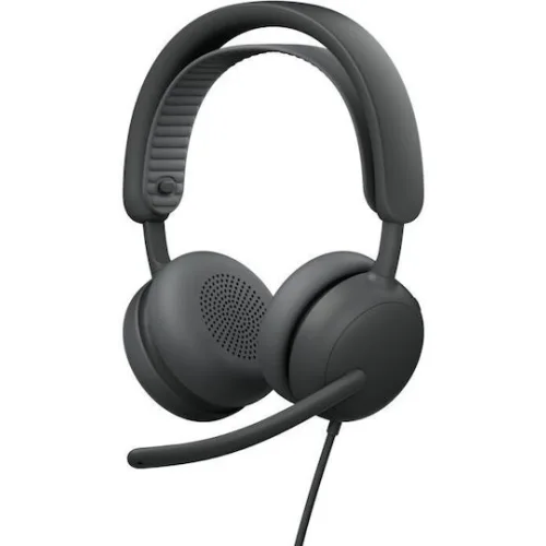 Logitech Zone 2 Teams Version Ασύρματα On Ear Multimedia Ακουστικά με μικρόφωνο και σύνδεση USB-A σε Γκρι χρώμα